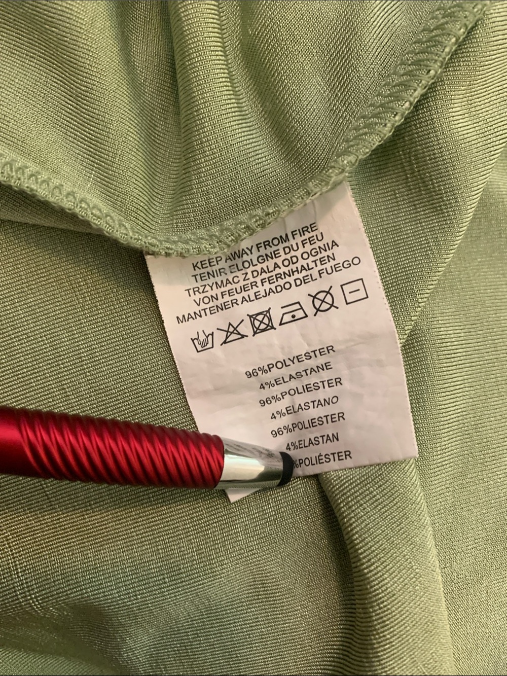 Motel Rocks Sage Green Collared V-Neck Maxi Dress - Short Sleeve - Picture 8 of 8